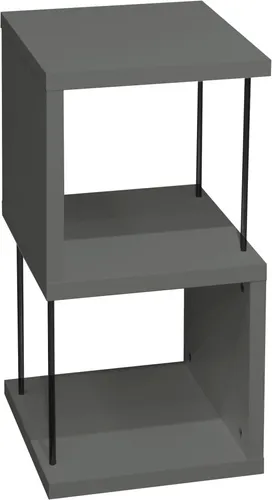 Mäusbacher Standregal Sticks 33x65 cm - Regal mit modernem Design, platzsparend und ideal für kleinere Räume. Verfügbar in acht Dekoren für individuelle Gestaltungsmöglichkeiten.