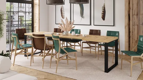Design Esstisch Avari Tisch XXL ausziehbar 140 bis 290 cm