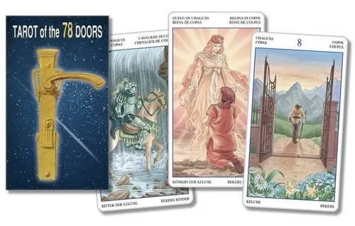 Tarot of the 78 Doors - Kartenlegen mit einzigartigen Illustrationen, die tiefere Einblicke in deine Fragen und Lebenssituationen bieten.