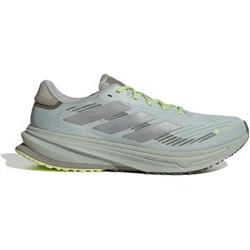 ADIDAS Herren Laufschuhe SUPERNOVA RISE GTX M - Wasserdicht und Komfortabel - Laufschuhe für alle Wetterbedingungen. Mit GORE-TEX Membran für Atmungsaktivität und Dreamstrike+ Zwischensohle für reaktionsfreudige Dämpfung und Stabilität.