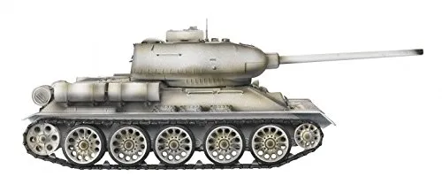 Torro 3909-B1 - T34/85 RC Panzer 2.4 GHz - App- & Ferngesteuerte gepanzerte Kampffahrzeuge, hochwertiger 1/16 Profi-Metall Panzer mit IR Gefechtssystem und schneetarn für realistische Schlachten.