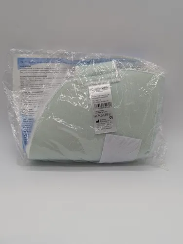 Mobiclinic®, Anti-dekubitus fersenpolster, Rechts, Verstellbar, Waschbar, Blau