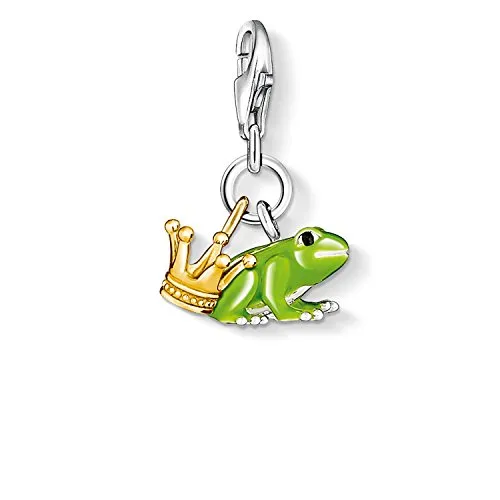 Thomas Sabo Froschkönig Charm-Anhänger 925 Sterling Silber