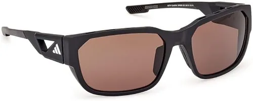 Adidas Sports SP0092 02E Sonnenbrille Schwarz für Herren - Stilvolle Sonnenbrille für Herren mit robustem, schwarzem Rahmen. Ideal für Outdoor-Aktivitäten und bietet hervorragenden UV-Schutz.