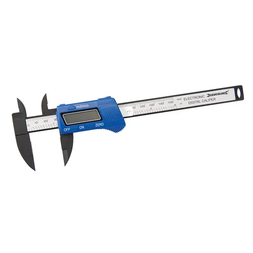 Digitaler Messschieber 150mm Messbereich Schieblehre Mess-Schieber 15cm NEU