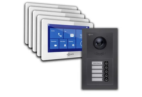 Goliath Basic Line 5-Familienhaus Video Türsprechanlage von Goliath