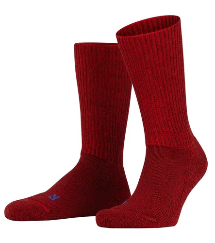 Falke Wandersocke Crew Walkie Ergo (Trekking, Merinowolle) weinrot - 1 Paar, Größe: 42-43