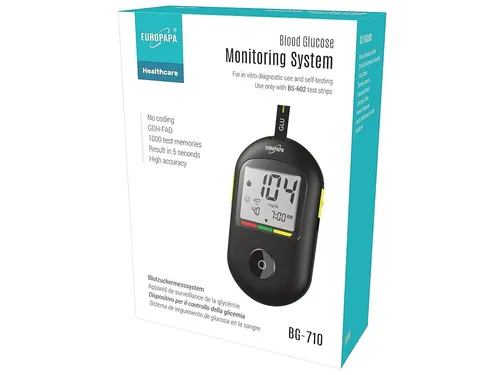 EUROPAPA® Blutzuckermessgerät Set – Schnell & Präzise