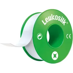Leukosilk Fixierpflaster 5 m x 1,25 cm 
