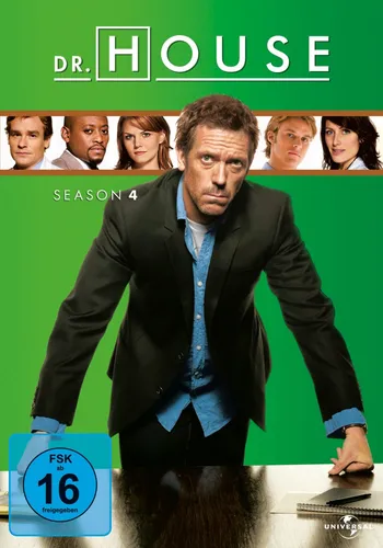 DR. HOUSE - Season 4 + 4 DVD * NEU * OVP mit Hugh Laurie