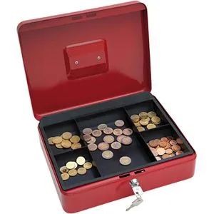 WEDO Geldkassette 145402X Größe 4 rot