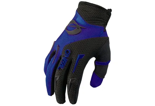 O'NEAL Kinderhandschuhe für Fahrrad & Motocross | MX MTB DH FR Downhill Freeride | Element Youth Glove | Schwarz Blau | Größe XL