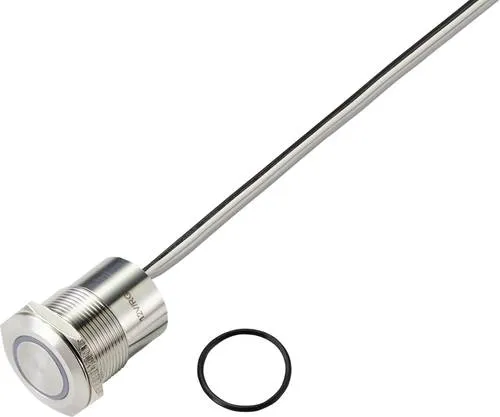 TRU COMPONENTS TC-9225188 Sensortaster 24V 0.5A 1 x Aus/(Ein) tastend Grün 1St.