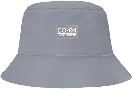 Chillouts Kenai Hut Gr S/M grau - Stylischer Hut aus 100% Polyester mit UV-Schutz, ideal für Outdoorabenteuer und Reisen. Perfekt für Freizeit und Wandern!