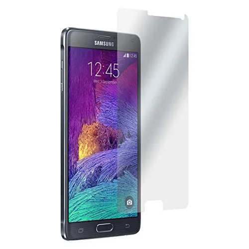 PhoneNatic 4er-Pack Displayschutzfolien klar kompatibel mit Samsung Galaxy Note 4