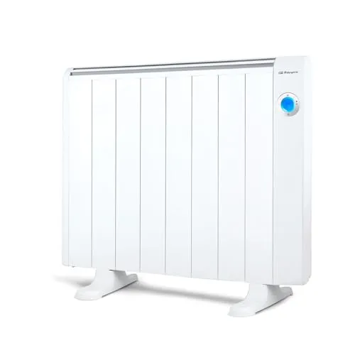 Orbegozo RRW 1500 - Heizlüfter, niedriger Verbrauch, WLAN, 1500 W, LCD-Digital-Display, programmierbar, kabellose Verbindung über Orbegozo-App, 72,1 x 59 x 7,5 cm