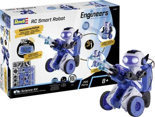 Revell Engineers Experimentierkasten RC Smart Robot 3in1 von Revell Control