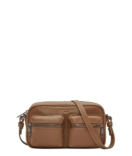 Liebeskind Berlin Umhängetasche Crossbody Bag aus echtem Ziegenleder - Handtaschen aus 100% echtem Ziegenleder, stilvoll und langlebig, ideal für den Alltag mit abnehmbarem und verstellbarem Schulterriemen.