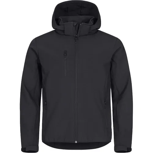 CliQue Softshelljacke Classic Herren Schwarz 3XL - Funktionsjacke mit 3-lagiger Konstruktion und einer Wassersäule von 6000 mm, ideal für Outdoor-Aktivitäten und wechselhaftes Wetter.