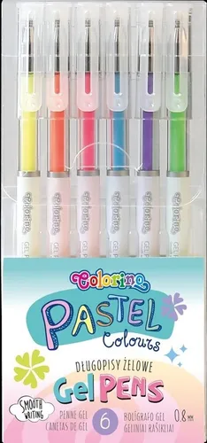 Długopis żelowy 6kol Pastel Colorino PATIO SZ-74039 PATIO 5907620180905