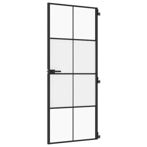 Produktbild vidaXL Innentür Schlank Schwarz 83x201,5 cm