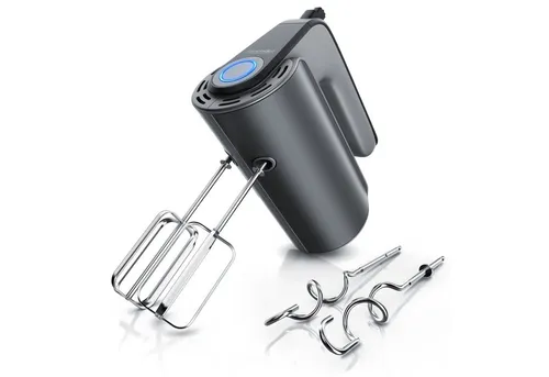 Arendo Handmixer Elektrischer Rührmixer 350 W in grau von Arendo