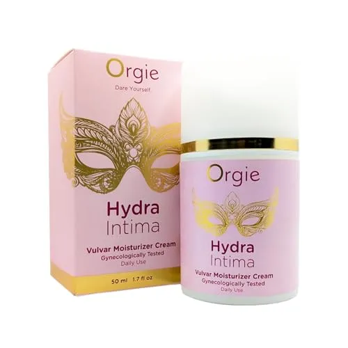 Orgie Hydra Intima Vulvar Feuchtigkeitscreme für Komfort und Geschmeidigkeit, 50 ml