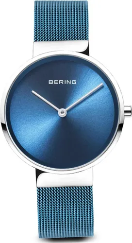 BERING Damen Uhr Quarz Movement in blau von BERING