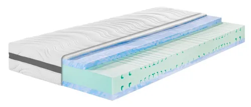 Badenia Trendline® BT 320 Plus Gel Active Matratze - 7-Zonen-Kaltschaummatratze mit Gel-Active Auflage für optimale Körperanpassung und ein gesundes Schlafklima, ideal für Seitenschläfer.