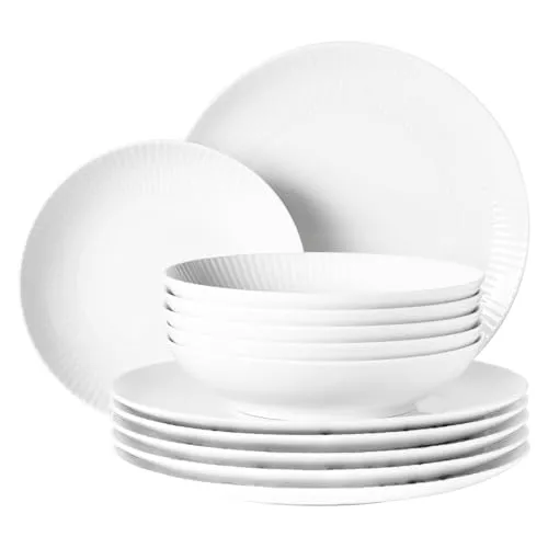 Seltmann Weiden Tafelservice Amina in weiß von Seltmann Weiden