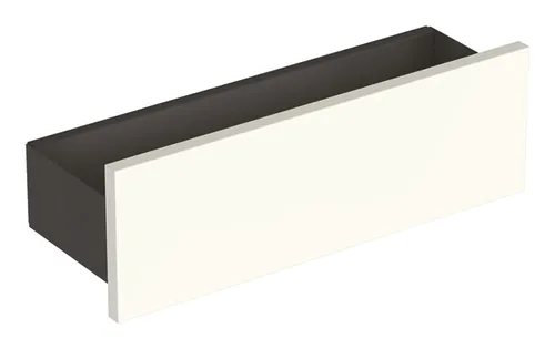 Geberit Smyle Square Wandablage - Sand-grau 450 mm x 150 mm x 148 mm - Ablagen mit modernem Design, ideal für das Badezimmer und bietet zusätzlichen Stauraum für Hygieneartikel.
