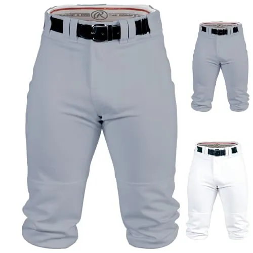 Produktbild Rawlings Pro 150 Series Baseballhose für Spiel/Übung, Erwachsene, einfarbig, Knicker-Passform