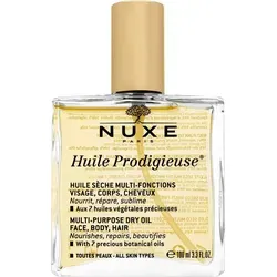 Nuxe Pflegeöl Huile Prodigieuse NF - Multifunktions-Trockenöl für Haut und Haar, nährt, repariert und duftet sinnlich nach Orangenblüten und Vanille