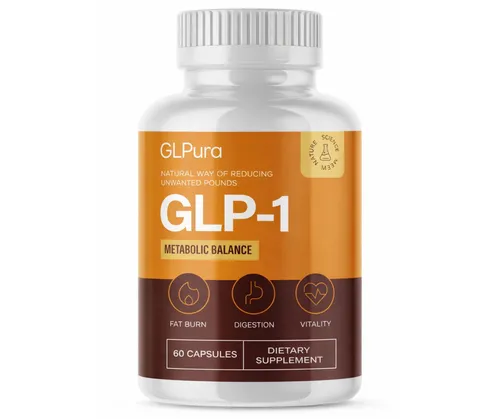 Produktbild GLPURA Kapseln – Nahrungsergänzungsmittel mit Pflanzenextrakten