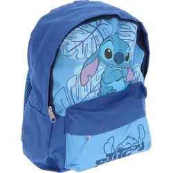 Lilo & Stitch 3D-Rucksack Kinder Disney Schulranzen Kinder mit Comic-Motiv - Blau