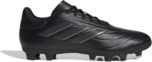 Adidas Copa Pure 2 Club FxG Fußballschuhe schwarz/gold IG8725 - Vielseitige Fußballschuhe für festen Boden und Kunstrasen. Mit weichem Synthetik-Obermaterial und komfortablem Textilfutter für optimalen Tragekomfort und Kontrolle während des Spiels.