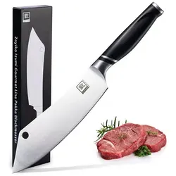 ZAYIKO Kochmesser NAMI Blockmesser 21 cm Klinge I Edelstahl mit ABS Griff