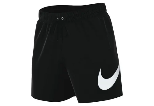 Nike CLUB Sweatshorts Herren in Schwarz, Größe M - Bequeme Sweatshorts mit elastischem Bund für optimalen Tragekomfort und praktischen Taschen; ideal für Freizeit und Sport; Seitenlänge: ca. 52 cm (Gr. M); hochwertiges Material für langanhaltende Nutzung.