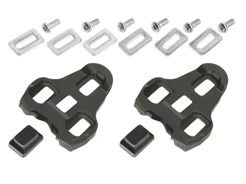 Mounty Sohlenplatte, Schuhplatte für Look Keo Pedale, schwarz