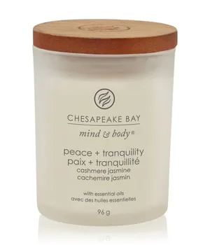 Chesapeake Bay Candle Mind & Body Peace & Tranquility - Cashmere Jasmine Duftkerze 96 g