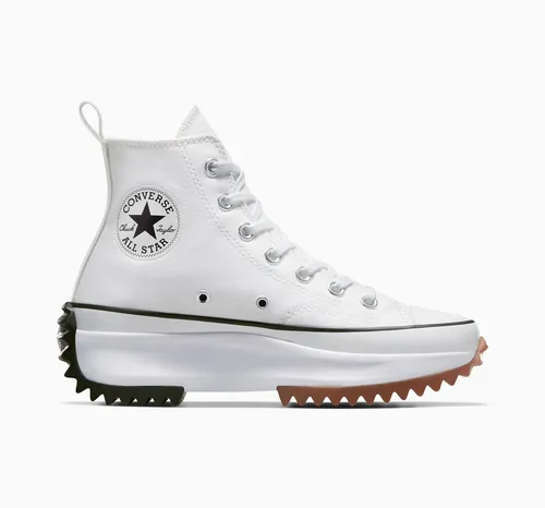 Converse RUN STAR HIKE Turnschuhe in Weiß, Größe 42 - Sneaker mit trendigem Design und robustem Profil, ideal für einen lässigen Look und hohen Komfort.