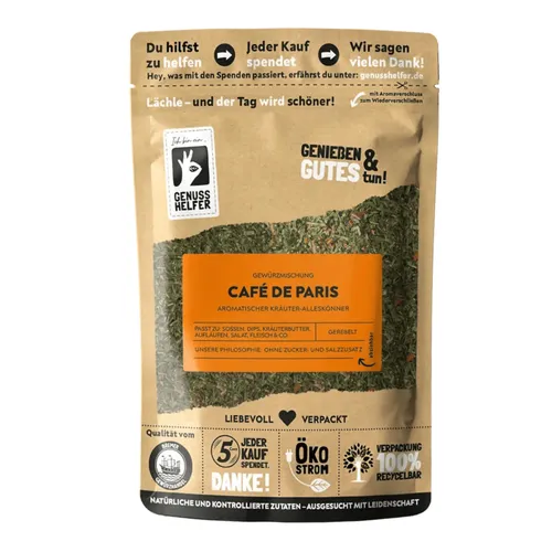 Café de Paris Gewürz, gerebelt Bremer Gewürzhandel, 75g