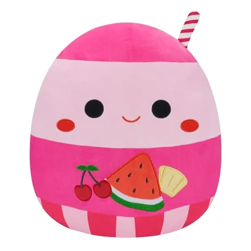 Squishmallows Jans Fruit Punch 40 cm - Plüsch-Spielzeug mit 40 cm, ultraweich und perfekt zum Kuscheln. Ideal für Kinder jeden Alters und bringt Freude in jedes Zuhause.