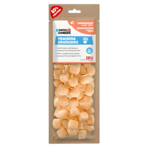 Swiss Cowers Hundesnack Crunchies Training Brain Booster 30 g, UVP 7,50 EUR, NEU