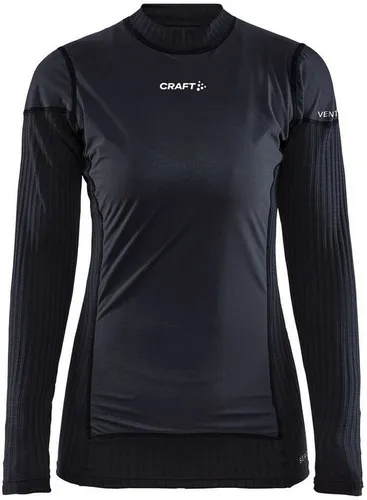 CRAFT Active Extreme X Wind LS W BLACK GRANITE M - Sportjacke für Damen, eng anliegend mit hervorragendem Windschutz und Temperaturregelung, aus 40% umweltfreundlichem SeaQual Polyester gefertigt.