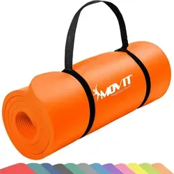 MOVIT Gymnastikmatte 190cm x 100cm in Orange von MOV'IT