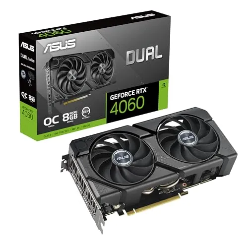 ASUS GeForce RTX 4060 Dual Evo 8G OC Gaming Grafikkarte