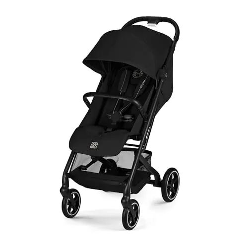 Cybex Sportbuggy Urban Buggy Beezy schwarz - Kompakter Sportbuggy in elegantem Magic Black, ideal für unterwegs. Ab Geburt nutzbar, sicher und praktisch mit einem durchdachten Rückhaltesystem.