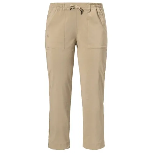 Schöffel Women's Pants Rangun - Beige Shorts Gr 38 - Wanderhosen für Damen, leicht und stretchig, ideal für Freizeit und Reisen. Farbe: Beige, Größe: 38. Entdecken Sie weitere Top-Angebote von Schöffel!