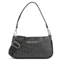 Valentino Bags Regina Re Schultertasche 24 cm (nero) - Elegante Handtasche in Schwarz mit Zipperverschluss und durchdachter Innenstruktur für optimale Organisation – perfekt für modebewusste Frauen.